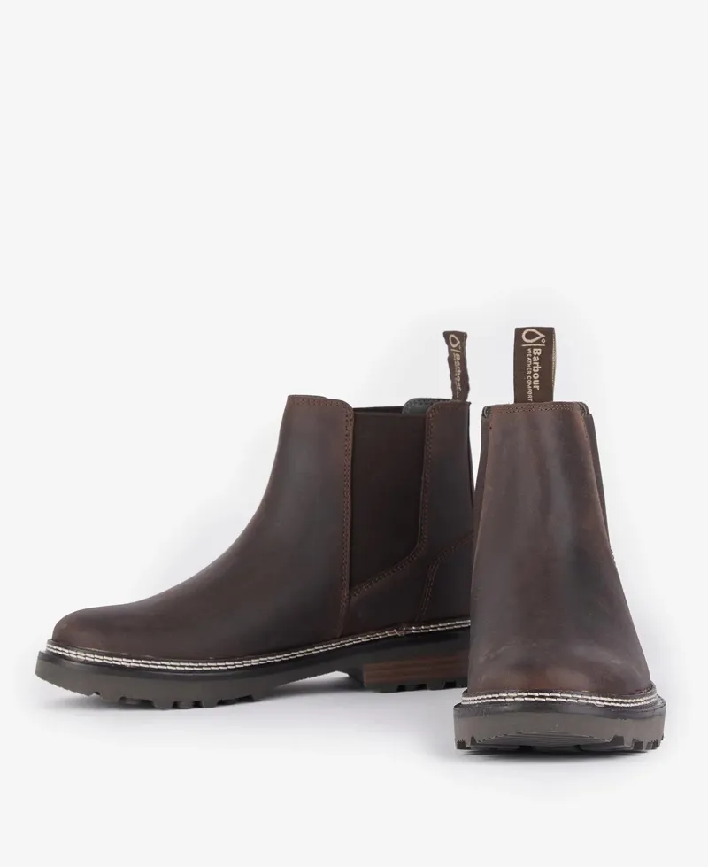 Barbour Ellison Boot - Dark Brown-1